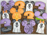 Halloween Birthday Theme Magical Cookies - 1 Dozen