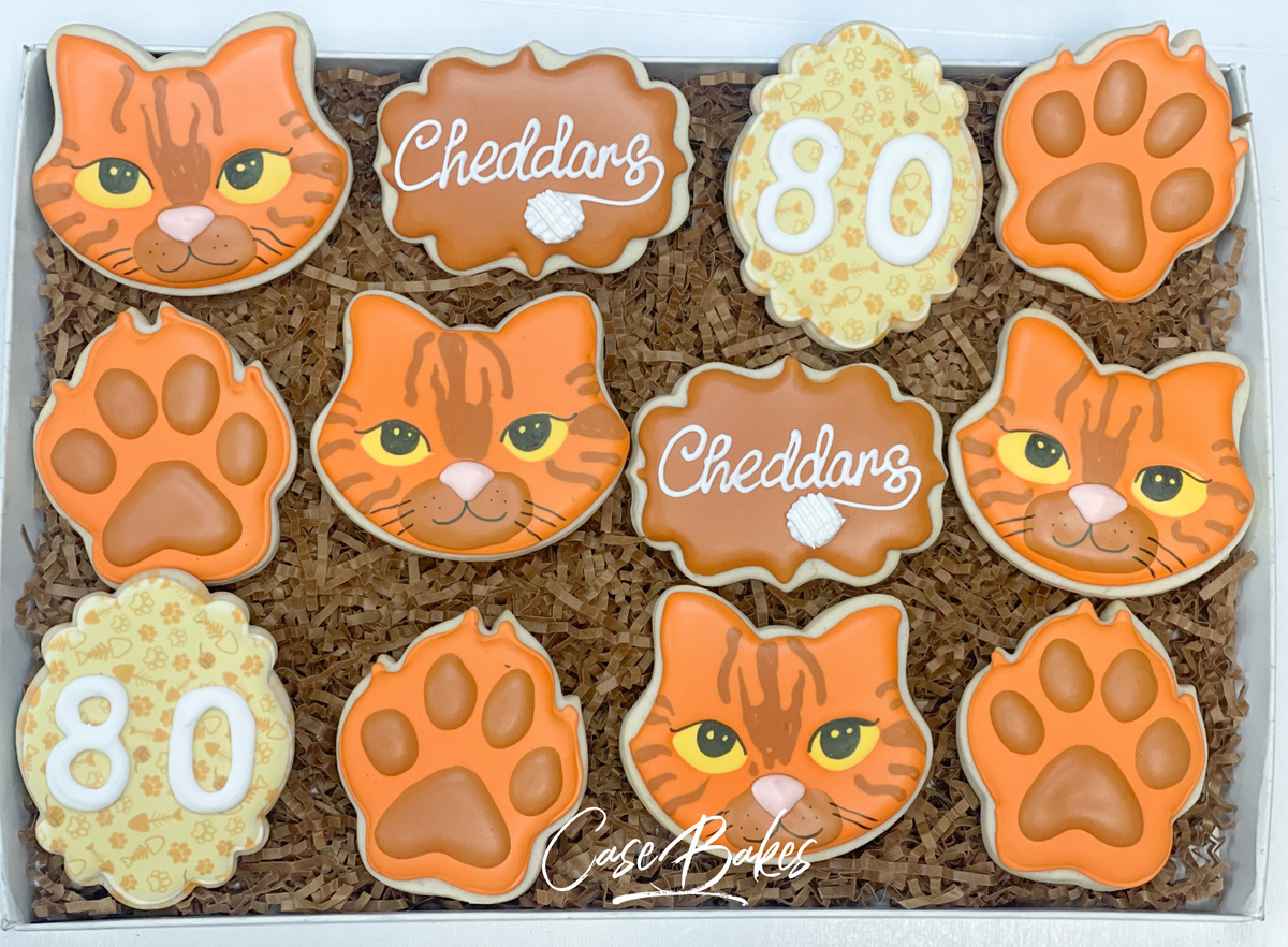 Top cat cookies 1 dozen (12)