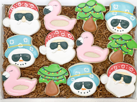 Christmas in July sugar cookies - 1 Dozen