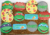 Ninja Turtle Birthday sugar cookies - 1 Dozen