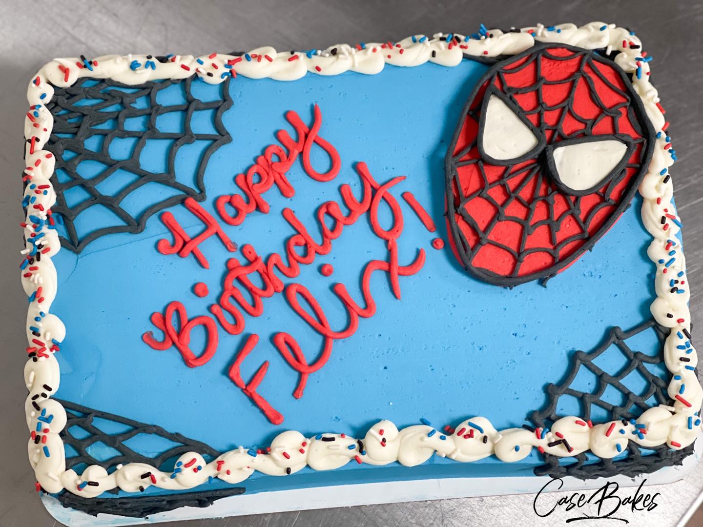 Square Wanors Spiderman Photo Cake, Weight: 0.5kg at Rs 600/piece in  Ahmedabad