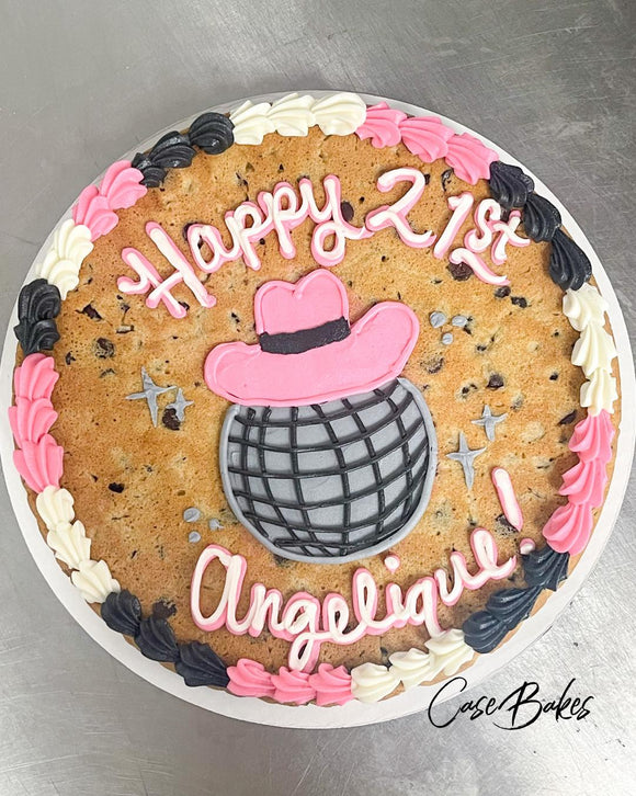Disco Cowgirl Cookie Cake