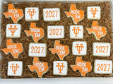 UT Graduation Mini Cookies - 2 Dozen