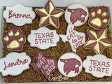 Texas State Cookies - 1 Dozen