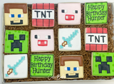 Minecraft Sugar Cookies (003)- 1 Dozen