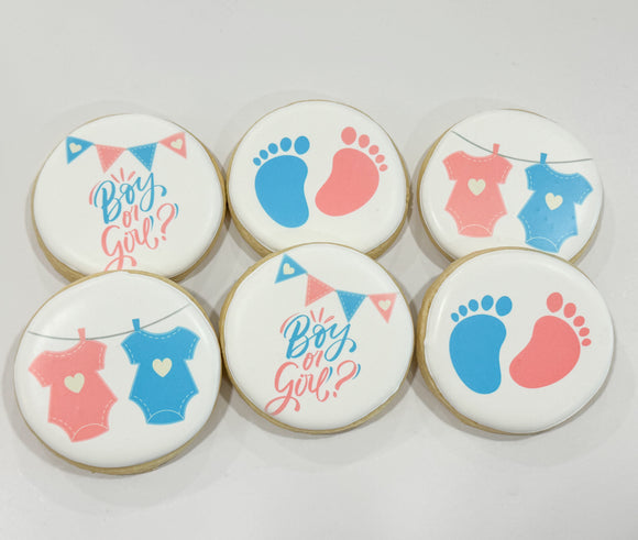 Boy or girl Sugar cookies