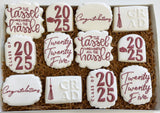 Graduation sugar cookies - 1 Dozen