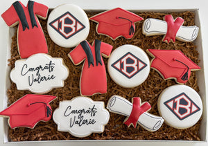 Clear Brook Graduation Sugar Cookies - 1 Dozen