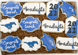 Friendswood High School Graduation Sugar Cookies - 1 Dozen