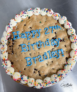 Sprinkle Birthday cookie Cake