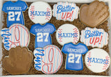 Batter Up birthday theme sugar cookies - 1 Dozen