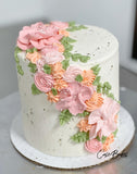 Floral Cascade Cake