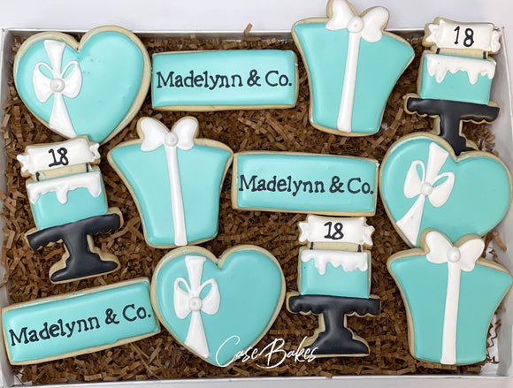 Name & Co Birthday Cookies - 1 Dozen