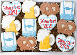 Beerfest Oktoberfest Sugar Cookies - 1 Dozen