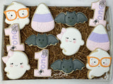 Halloween Birthday Sugar Cookies - 1 Dozen