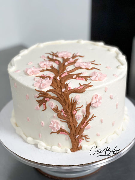 Cherry Blossom Cake – casebakes cookies