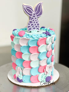 Mermaid Theme cake