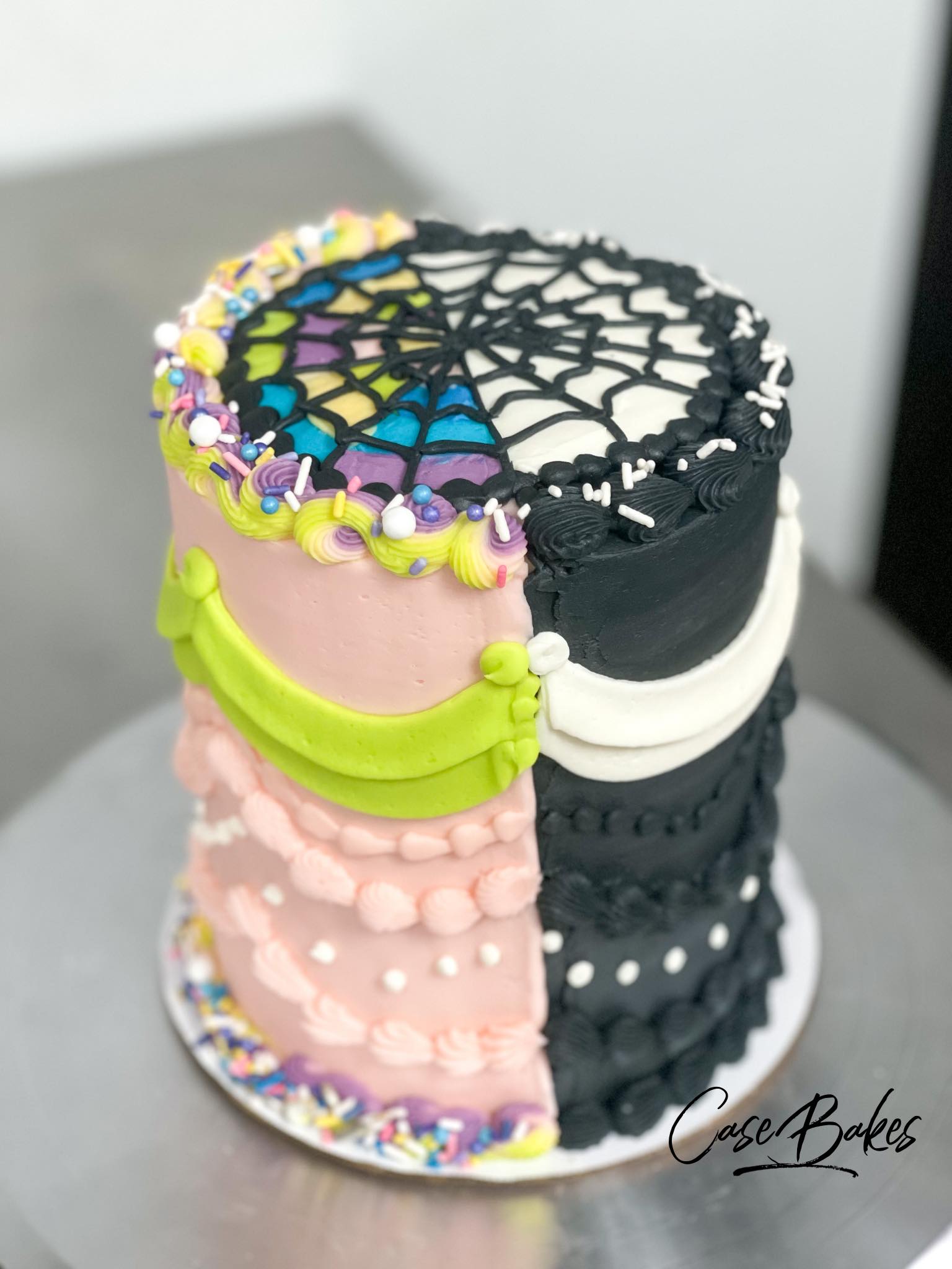 Wednesday Cake | Funny birthday cakes, Themed cakes, Birthday cake toppers