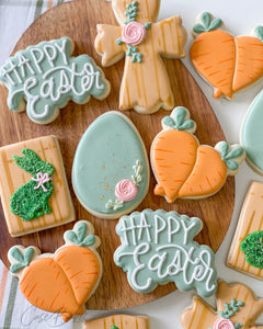 Easter Modern Sugar cookies - 1 Dozen