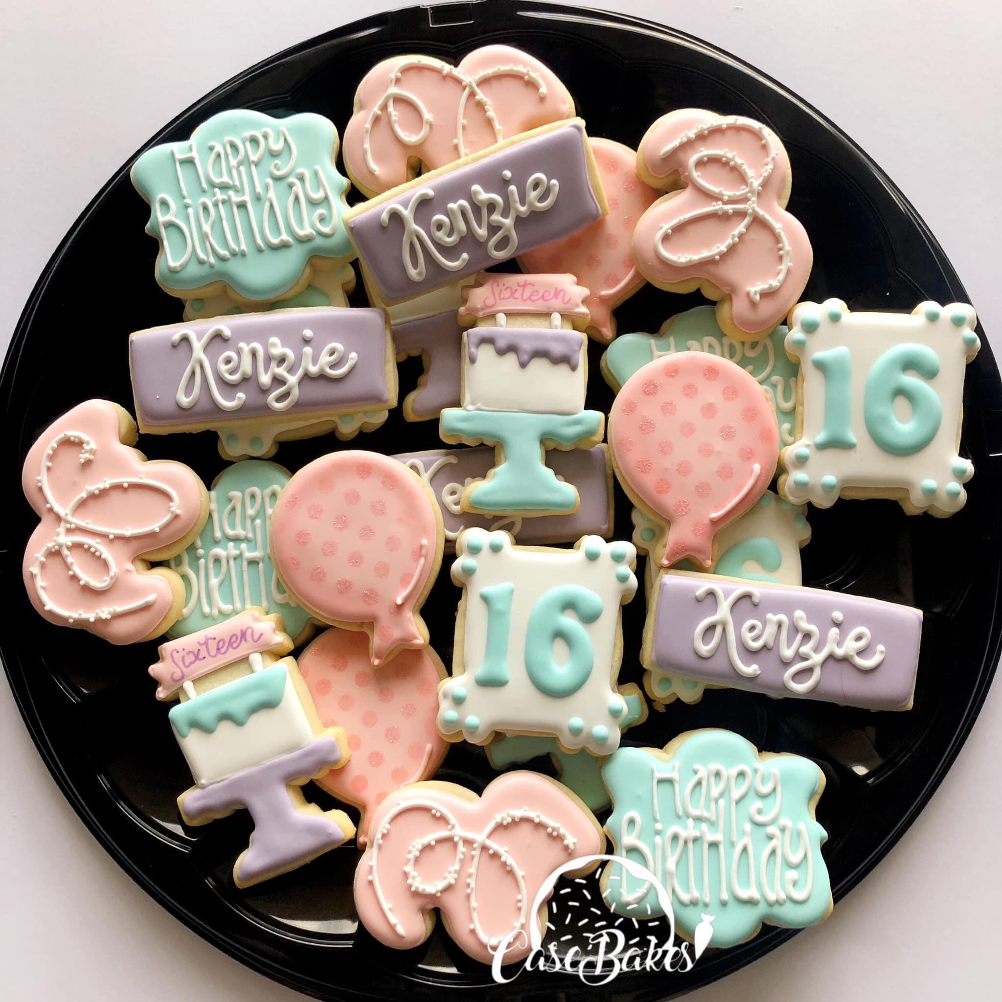 Georgias Bake Away - Happy 16th Birthday Maisie 🌸 An 8 vanilla