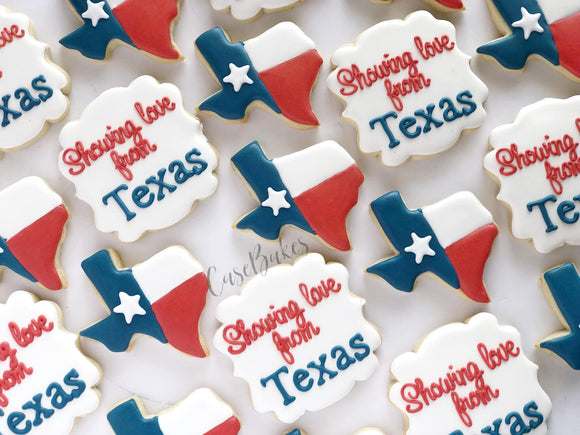 Texas Love Cookies - 1 Dozen