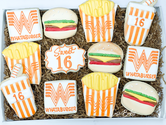 Whataburger Birthday Cookies - 1 Dozen