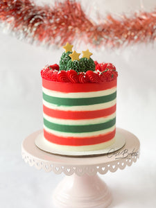 Christmas Tree Cake