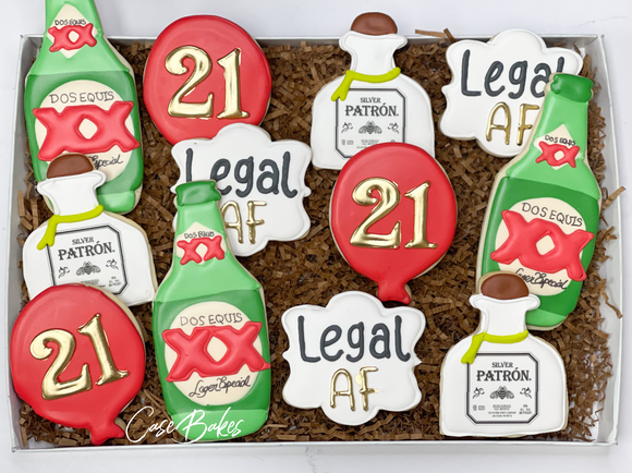 Legal AF Birthday Cookies - 1 Dozen