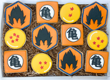 Dragon ball Z birthday Sugar cookies - 1 dozen