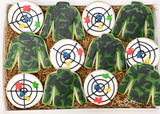 Paintball themed Sugar cookies - 1 dozen