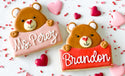 Personalized Bear Cookie - 1 Cookie