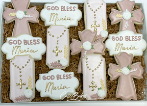 Communion Themed sugar cookies - 1 Dozen