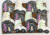 Roller skate Birthday Sugar Cookies - 1 Dozen