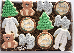 Bear Baby Shower Sugar cookies - 1 Dozen