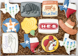 Texas favorite Things Sugar cookies - 1 Dozen