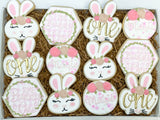 Some Bunny is one Birthday sugar cookies - 1 Dozen