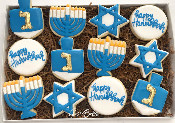 Hanukkah Cookies - 1 dozen