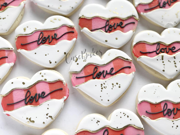 Love  Fault Line Cookies - 1 Dozen