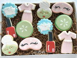 Spa Themed Cookies - 1 Dozen