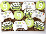 Gaming themed cookies - 1 dozen